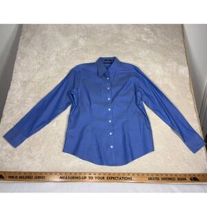 Eddie Bauer Button Down Shirt Wrinkle Resistant Size L | Classic Preppy Workwear